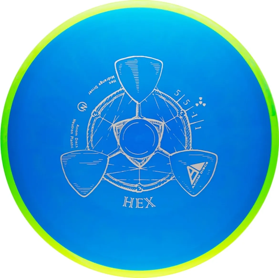 Bilde av Axiom MVP Disc Sports  Neutron Midrange Hex, 170-175g Assorted Colors Asso
